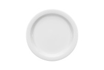Dimension Invita, Spezialteller halbtief mit Fahne ø 257 mm weiß