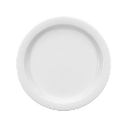 Dimension Invita, Spezialteller halbtief mit Fahne ø 257 mm weiß