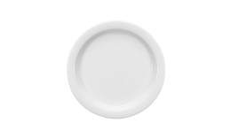 Dimension Invita, Spezialteller halbtief mit Fahne ø 240 mm weiß