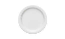 Dimension Invita, Spezialteller halbtief mit Fahne ø 257 mm weiß