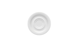 Dimension Invita, Spezialuntertasse + 2 Spiegel ø 163 mm weiß