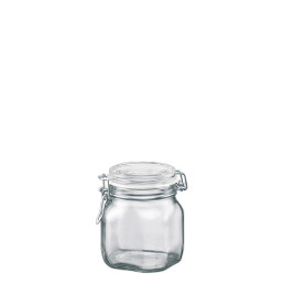 Fido, Einmachglas 0,75 l / 131 x 131 x 136 mm mit Bügelverschluss