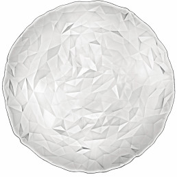 Diamond, Platzteller ø 330 mm transparent