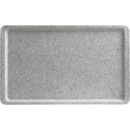 GN-Tablett Polyester Versa glatt GN 1/1 530 x 325 mm granit