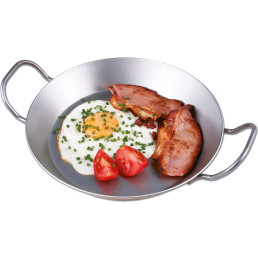 Servierpfanne "Eisen" mit 2 Griffen