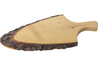 Rindenholzbrett mit Griff 38 x 17 cm