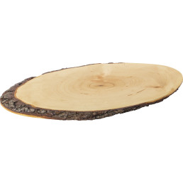 Rindenholzbrett oval 45 cm