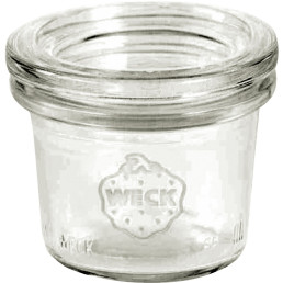 Weckglas "Mini-Sturz-Form" 35 ml