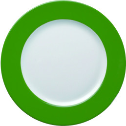 Teller flach "System color" ø 26 cm grün