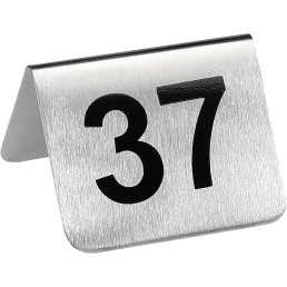 Tischnummern Set 37-48