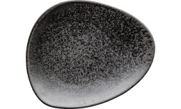 Ebony, Teller flach 250 x 206 mm schwarz