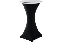 Tischplattenbezug Ø 70 cm weiß