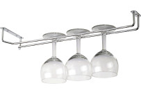 Gläserschiene verchromt 25cm