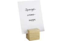 Kartenhalter „Würfel“ natur