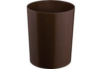 Sicherheitspapierkorb ohne Aluminium-Einsatz braun