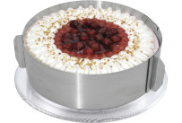 Tortenring mit Skala, extra hoch