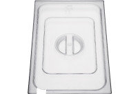 GN-Deckel mit Löffelausschnitt Polycarbonat für 1/4