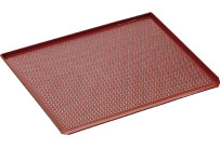 Backblech Alu mit Lochung, silikonbeschichtet