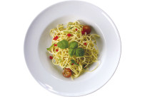 Pastateller weiß, rund,  Ø 24,5 cm