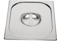 GN-Deckel ohne Löffelausschnitt Edelstahl für 1/2