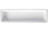 GN-Behälter, Porzellan, 65 mm tief 2/4 GN