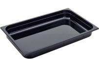 GN Behälter 1/1 Polycarbonat schwarz T: 150mm