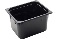 GN Behälter 1/2 Polycarbonat schwarz T: 200mm