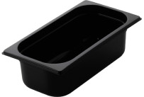 GN Behälter 1/3 Polycarbonat schwarz T: 100mm