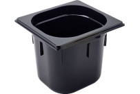 GN Behälter 1/6 Polycarbonat schwarz T: 150mm