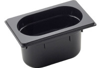 GN Behälter 1/9 Polycarbonat schwarz T: 100mm