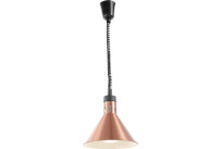 Wärmelampe, konisch Kupfer
