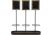 Weinflaschenhalter für drei Flaschen