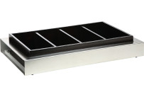 Besteckkasten dunkelbraun