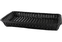 Korb GN 1/1, H: 6,5cm schwarz