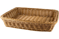 Korb GN 1/2, H: 6,5cm braun