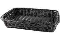 Korb GN 1/2, H: 6,5cm schwarz