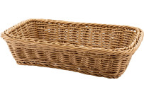 Korb GN 1/4, H: 6,5cm braun