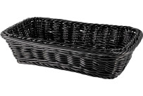 Korb GN 1/4, H: 6,5cm schwarz