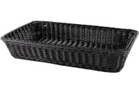 Korb GN 1/1, H: 10,0cm schwarz