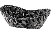 Korb Boot 21x14x8cm schwarz