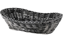 Korb Boot 26x17x8cm schwarz