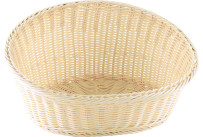 Korb Auslage, beige rund Ø 36,0cm