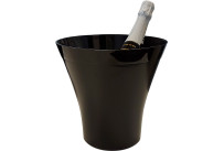 Flaschenkühler konisch SAN schwarz