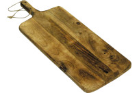 Kernakazienbrett mit Griff rechteckig 38x18,5 cm