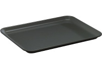 Auslageplatte Melamin, schwarz