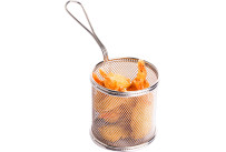 Mini-Servier-Frittierkorb, rund Ø 9 cm