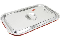 GN-Deckel mit Silikondichtung Edelstahl für 1/1 GN