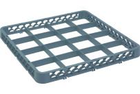 Gläserkorb 16 Fächer geteilter Aufsatz