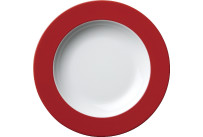 Teller tief Ø 22,5 cm rot