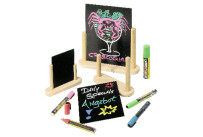 Tischtafel inkl. Gestell aus Holz natur A6